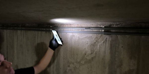 Beton reparatie lekkage