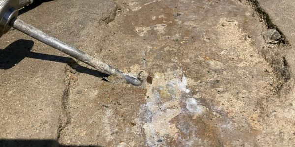 Injecteren beton scheuren
